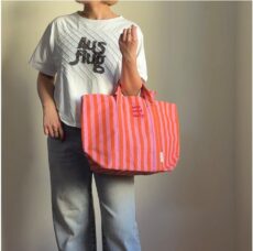 beej-stripefabrictotebag