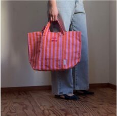beej-stripefabrictotebag